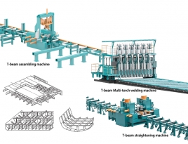 T-beam Assembling & Welding Line